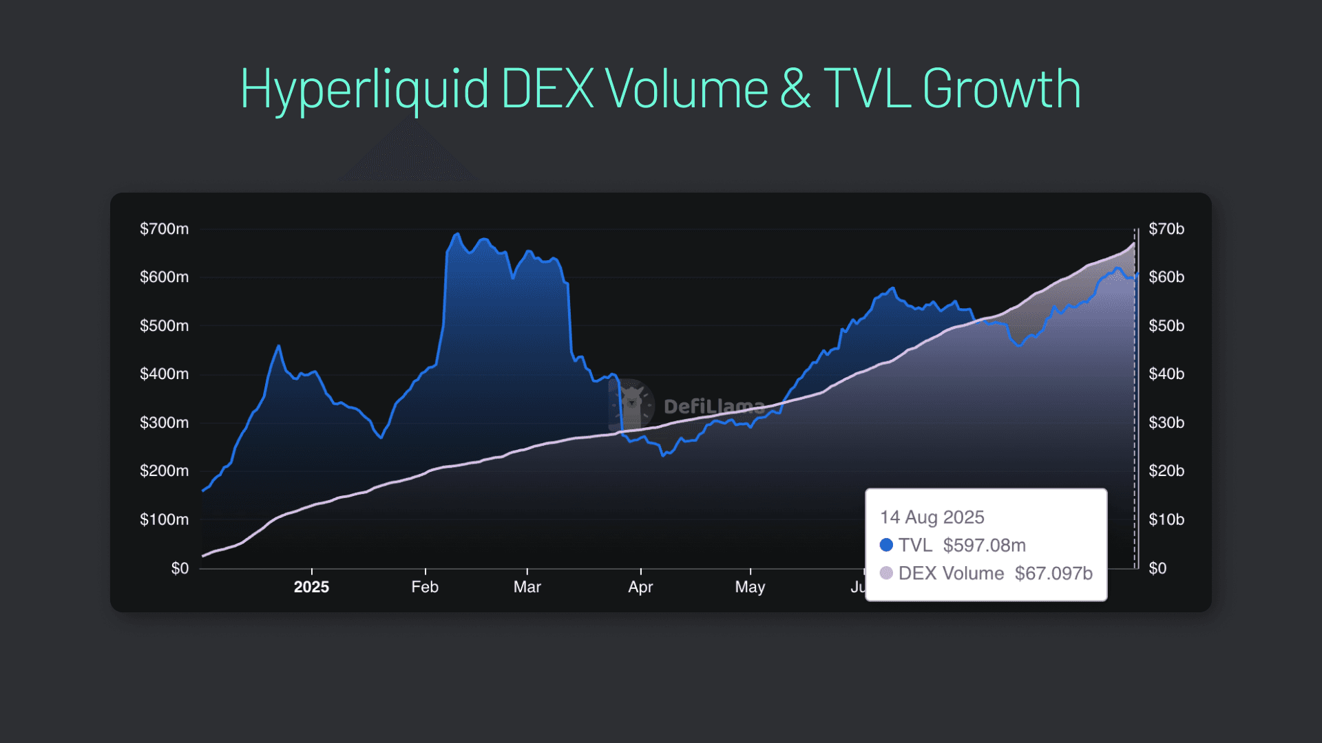 Hyperliquid DEX platform interface 2025